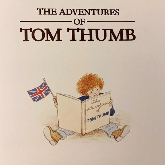 Vintage 1984 The Adventures of Tom  Thumb by Helene Fatou Octopus Book - Picture 6 of 10